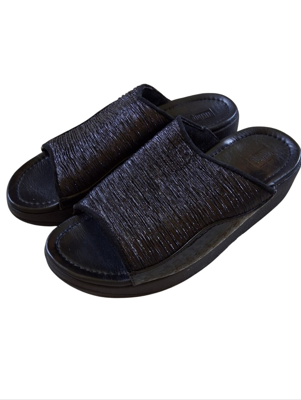 Fitflop Shimmer Sandals Black Size 7